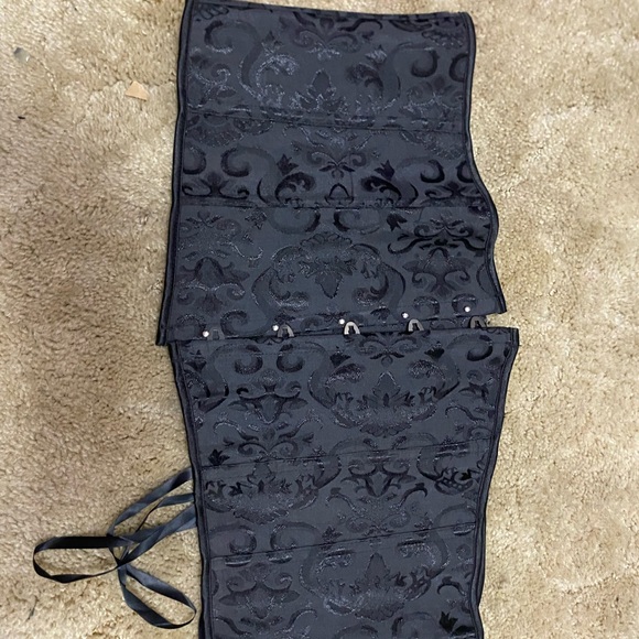 Accessories - Black plus size corset